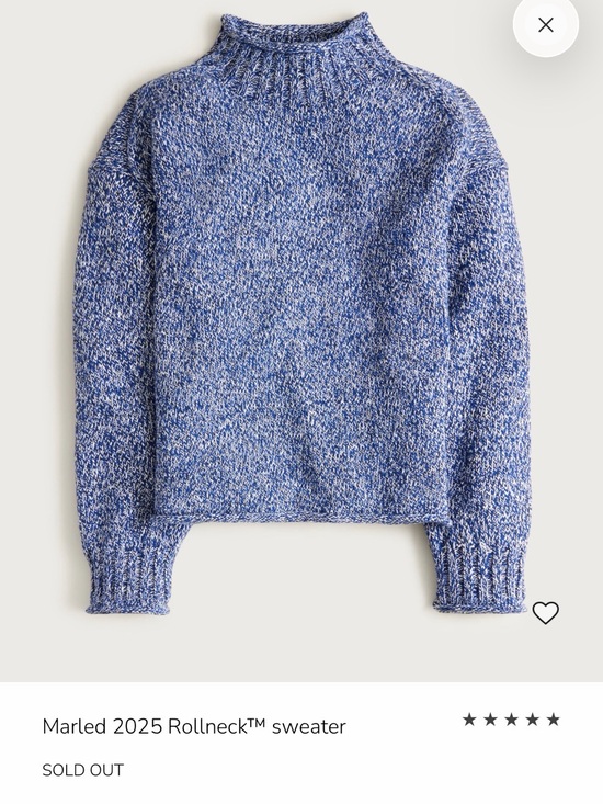 J. Crew Sweaters - J. Crew Navy and White Marled Rollneck Sweater 2025